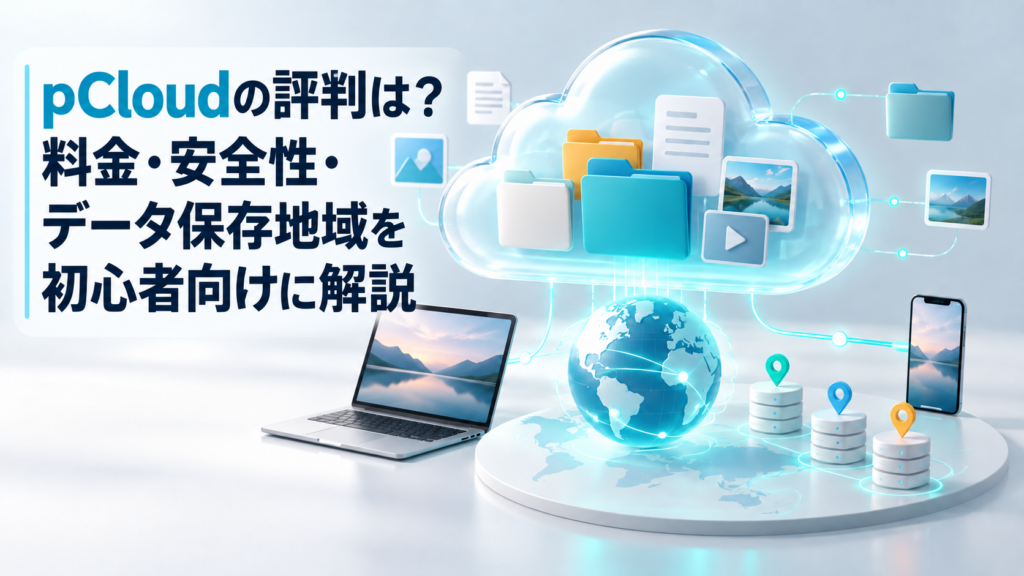 pCloudの評判・料金・安全性・データ保存地域